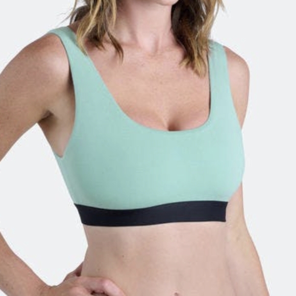 MeUndies Curvy U-Back baby blue Bralette Size XS - Picture 5 of 6